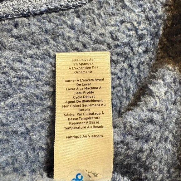 T‎ by Talbots Blue Women's Zip Vest 2XP Chic Layering Piece - Picture 7 of 10